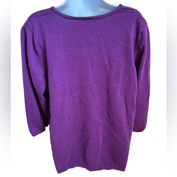 VINTAGE Y2K QUACKER FACTORY BUTTERFLY EMBELLISHED TOP - Picture 3 of 4